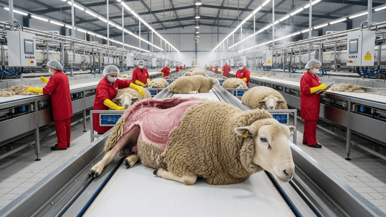 Inside the Sheep Wool Factory: How Billion Dollar Carpets Are Made From ...
