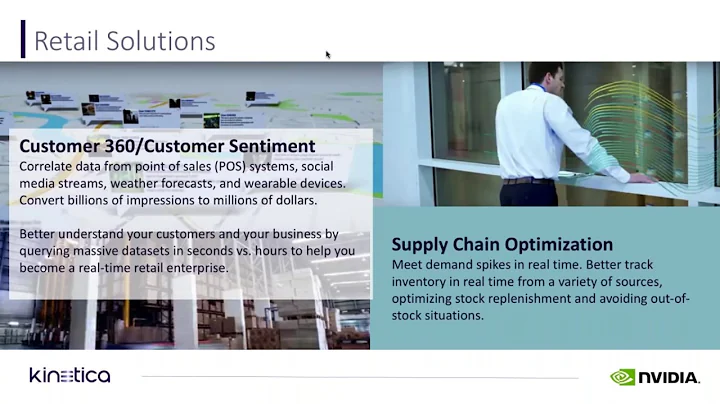How Retailers are Using Kinetica to Improve Supply Chain Optimization and Customer Sentiment