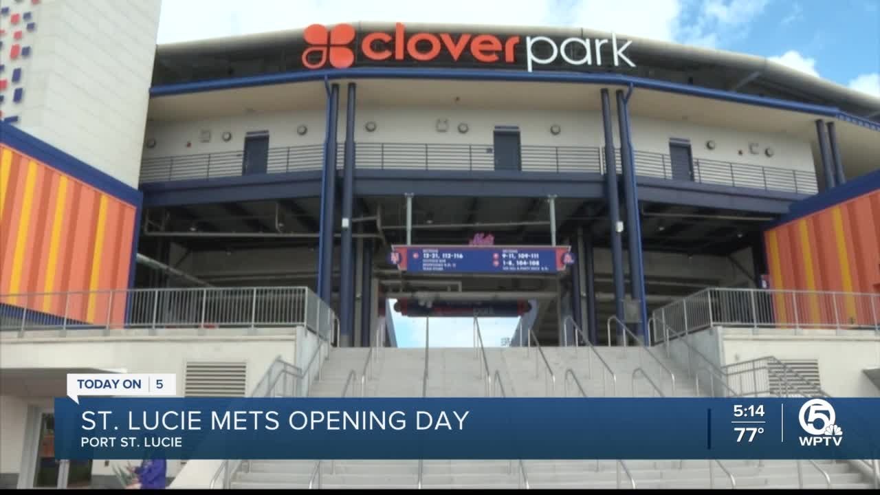 New York Mets ready to start spring training at Clover Park in Port St.  Lucie