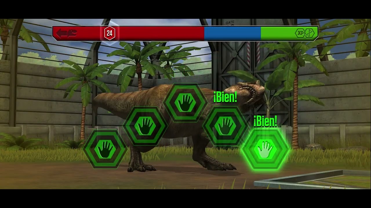 Getting the pteranodon and getting it at the second stare/in Jurassic World the game 