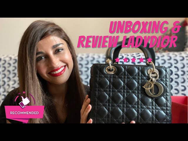 DIOR LADY DIOR CLUTCH UNBOXING I DIOR Clutch Review I LADY DIOR BAG I CD BAG  I Mary´s Closet 