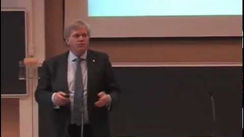 Nobel Laureate in physics Brian P. Schmidt – Nobel Lectures in Uppsala 2011