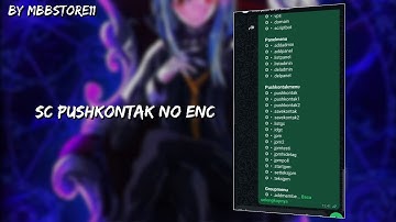 SC PUSH KONTAK NO ENC GRATIS TERBARU || ANTI KENON & NO PASARAN || SC BOT WA TERBARU 2025