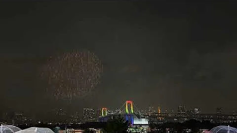 Odaiba December 2025 - Music Fireworks 🎆 