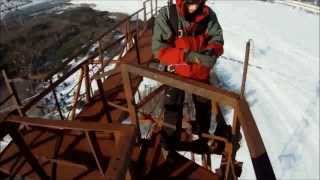 Russian Base Jump Fail (Wile E. Coyote Edition)