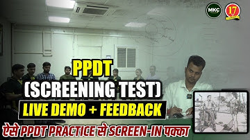 PPDT Test in SSB Interview | PPDT Narration & Discussion |PPDT Practice for SSB | SSB COACHING - MKC