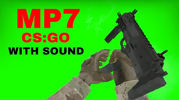 CS:GO MP7 Green Screen overlay + Sound Effect [High Quality]