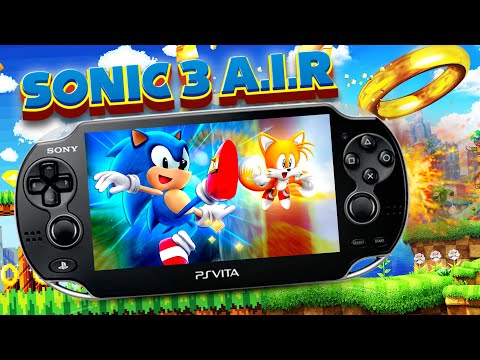 Corre a por tu PSVITA NUEVO Sonic 3 A.I.R Nuevo juego para PSvita 2024 y es TOTALMENTE GRATIS