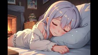 Cute Anime Girl Sleeping With Soft Music - Fall Asleep Fast & Deep with beautiful Anime Girl screenshot 2
