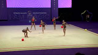 Germany Ger - 2023 Rhythmic Junior Worlds Qualifications 5Ba Group