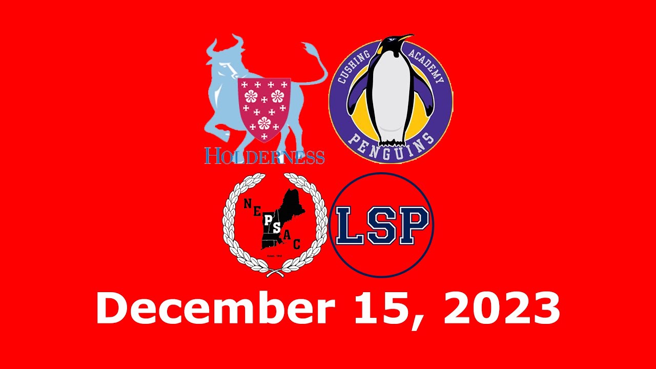 NEPSAC Boys Hockey on LSP Groton/Lawrence Holiday Tournament Game 8