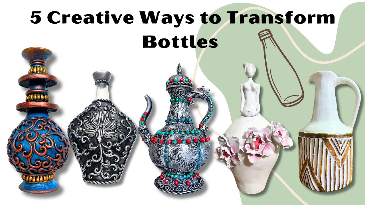 5 Creative Ways to Transform Glass Bottles
