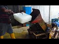 Old Ice Block Crusher Factory Sri Lanka | Big Ice Block Crusher Machine for Fishing Boats