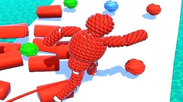 Rope-Man Run gameplay android, ios level 233
