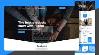 Details Design a Clean and Simple Business Landing Page | HTML, CSS & Vanilla JS Tutorial Guide