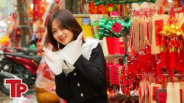 Phố Hàng Mã rực rỡ sắc màu đón Xuân Giáp Thìn | Tiền Phong TV