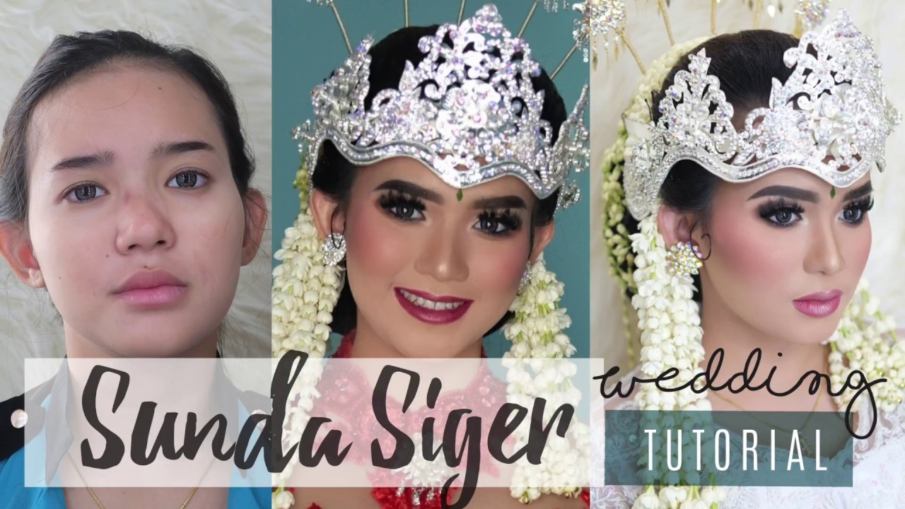 DRUGSTORE Wedding Makeup Tutorial Sunda Siger Puji Antari