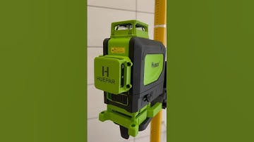 Huepar 360 Laser #selfleveling #laser #huepar #tiling #onpoint #flooring #florida #sarasota