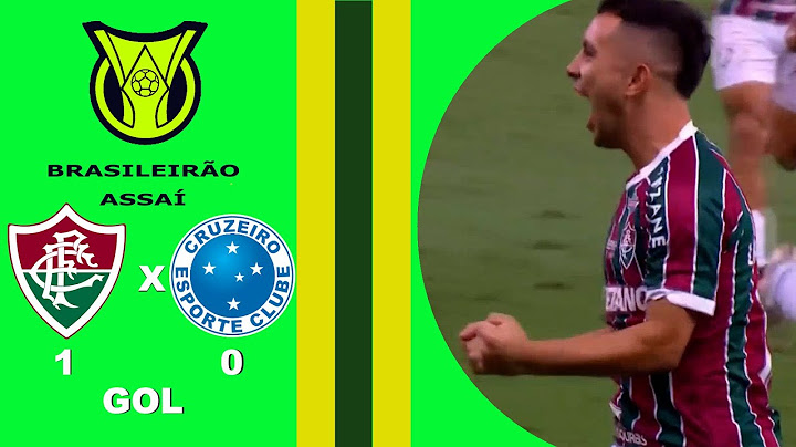 FLUMINENSE 1X0 CRUZEIRO - 24ª RODADA - BRASILEIRO SERIE A 2023