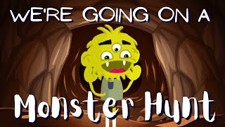 We're going on a Monster Hunt | Halloween movement song for kids