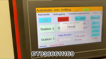 Cách vận hành máy khoan cam chốt laser