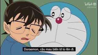 Cuộc gặp gỡ của Shinichi (Conan) và Doraemon || Rii 