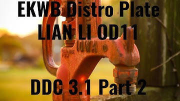 Ekwb o11d Distro-Plate g1 DDC 3.1 Pump Failure Part 2