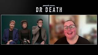 Luke Kirby, Ashley Madekwe, & Gustaf Hammarsten Talk Dr. Death Season 2