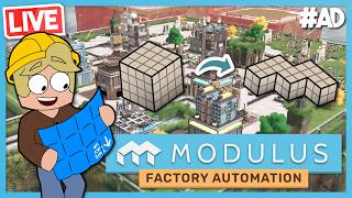 🔴Automating CRAZY Shapes out of Cubes!!! Zed plays Modulus #AD