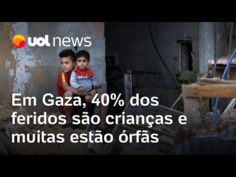 Israel x Hamas: Cirurgião em Gaza diz que 40% dos feridos são crianças, muitas já sem família