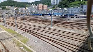 디젤기관차 7421호 견인 남도해양관광열차 S-Train #4871 열차