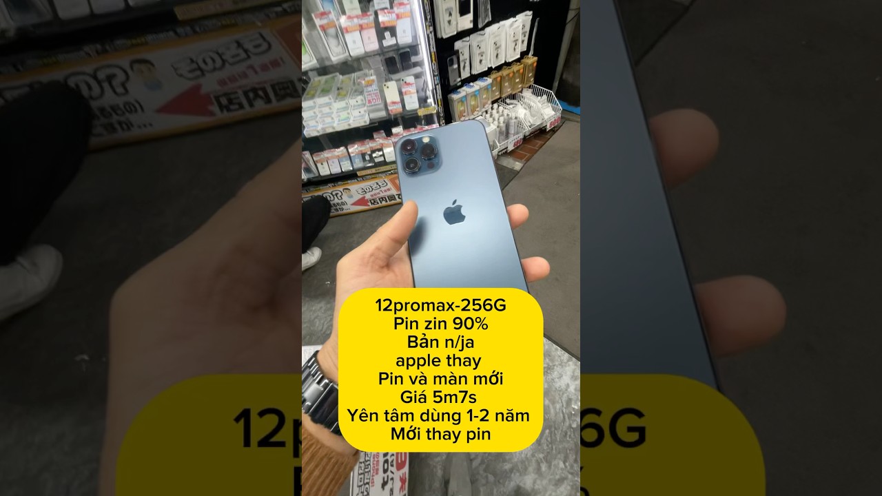 iPhone 12 Pro Max 256GB, original battery 90%, warranty
