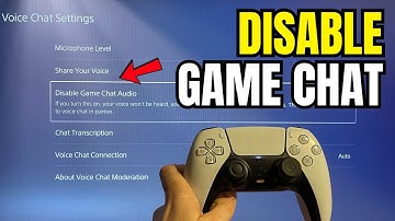 PS5: How to Disable Game Chat Audio (Voice Chat Settings) 2025
