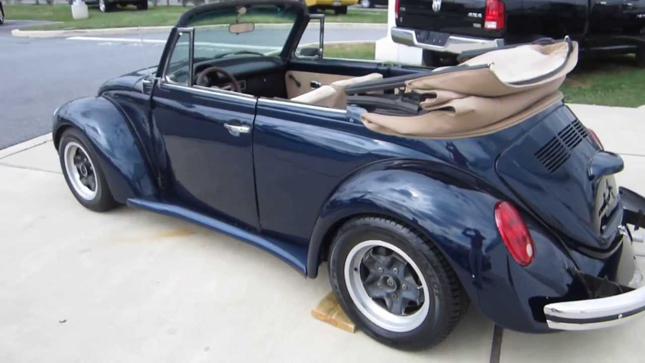 Super Clean 1974 Beetle Convertible No Longer You Premium