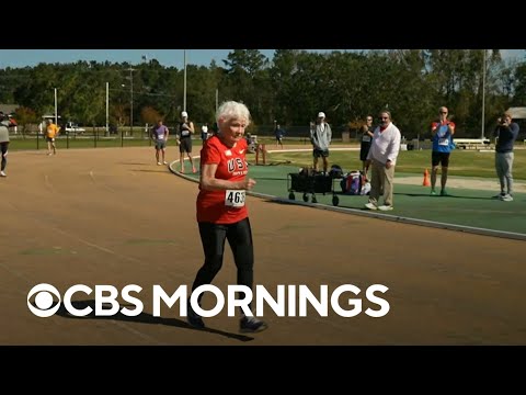 105-year-old Louisiana woman, Julia Hawkins, sets world record in running