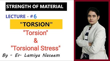 Strength of Material | Lecture-6 | Torsion | SOM | GATE | IES  | Target IES
