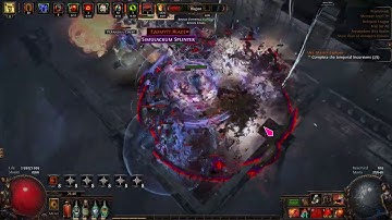 [Path of Exile 3.10] Kosis & Omniphobia T16 100% Delirious | Facebreaker Cyclone Block Gladiator