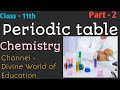 ||Class - 11th||Chapter - Periodic table||Part - 2||By - Priyanshu Verma Sir||