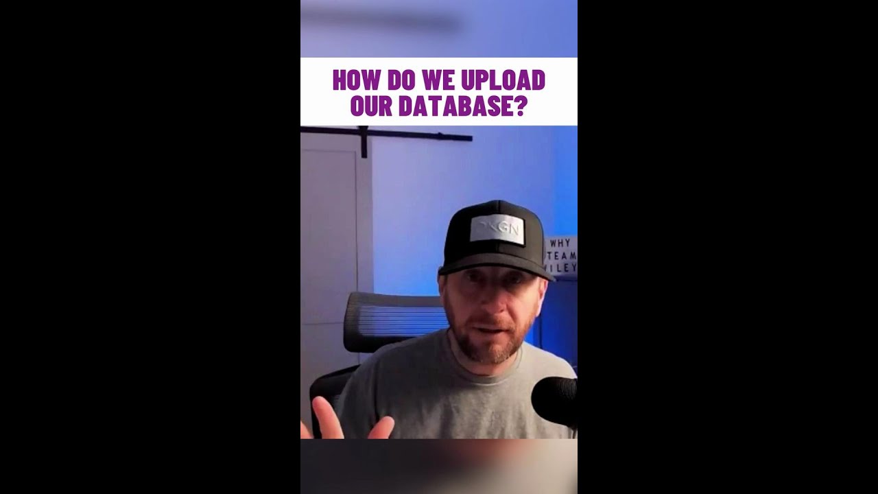 How Do We Upload Our Database?