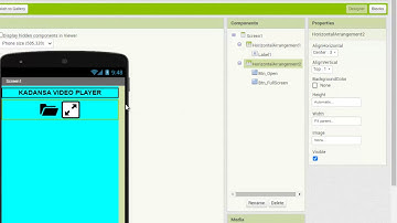 Tutorial App Inventor - Membuat Video Player