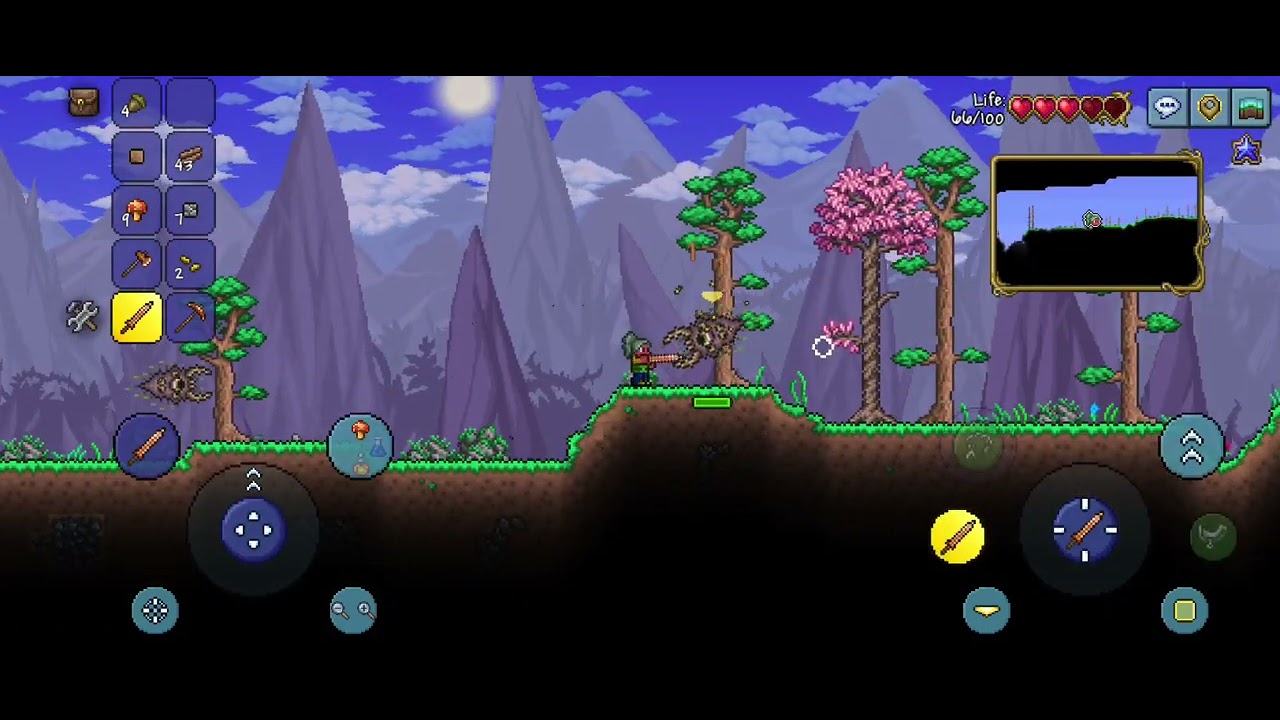 A FRESH START IN TERRARIA | UNEDITED GAMEPLAY ( NO COMMENTARY)