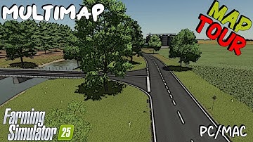 Map Tour | Multimap | Farming Simulator 25
