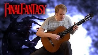 Final Fantasy 1 - Town Theme (Nes Acoustic Classical Guitar Fingerstyle Music Tabs Cover)