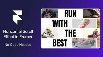 Smooth Horizontal Scrolling in  @Framer  – No Code Needed
