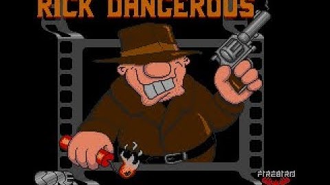 Rick Dangerous Review for the Atari ST by John Gage