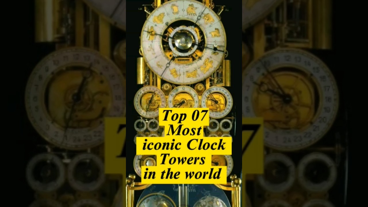 Top 07 most iconic Clock Towers in the world 2023 🌍😱😍 ⏰ 