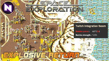 EXPLOSIVE Return To Factorio Space Exploration | Guide/Walkthrough