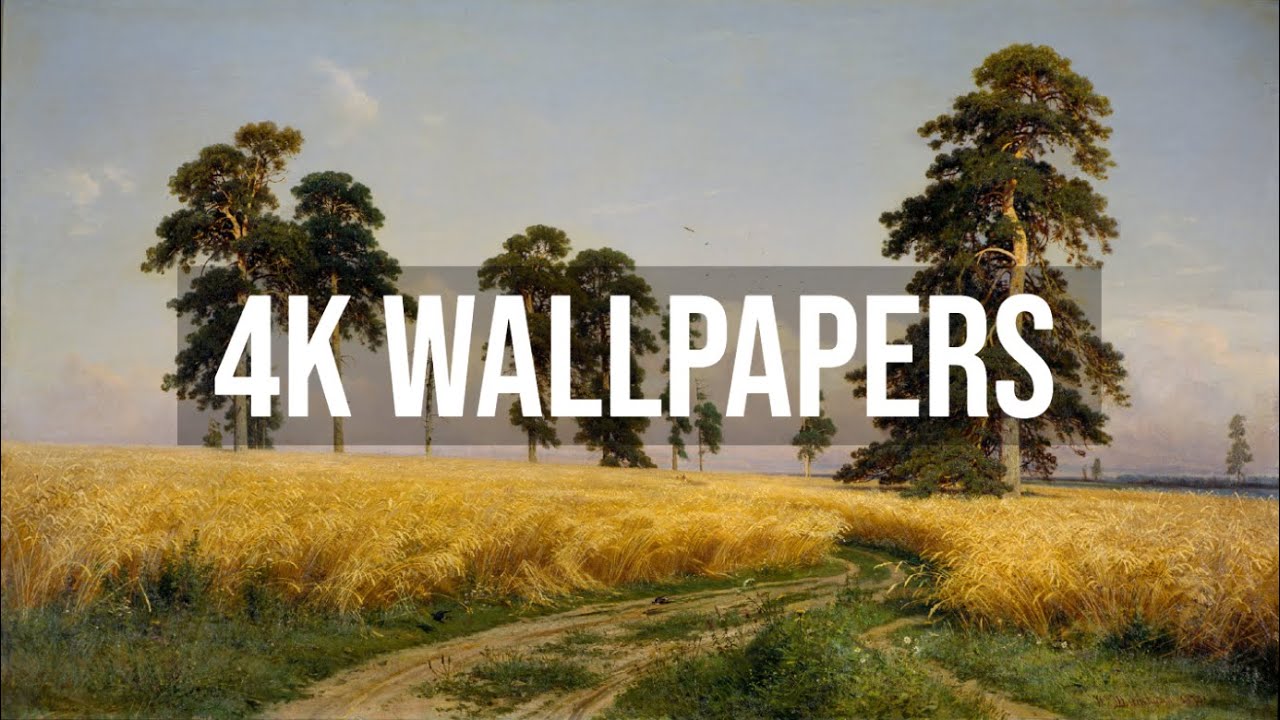 4K TV Wallpaper | Countryside Paintings
