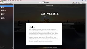 Mixing Styled Text And HTML in RapidWeaver