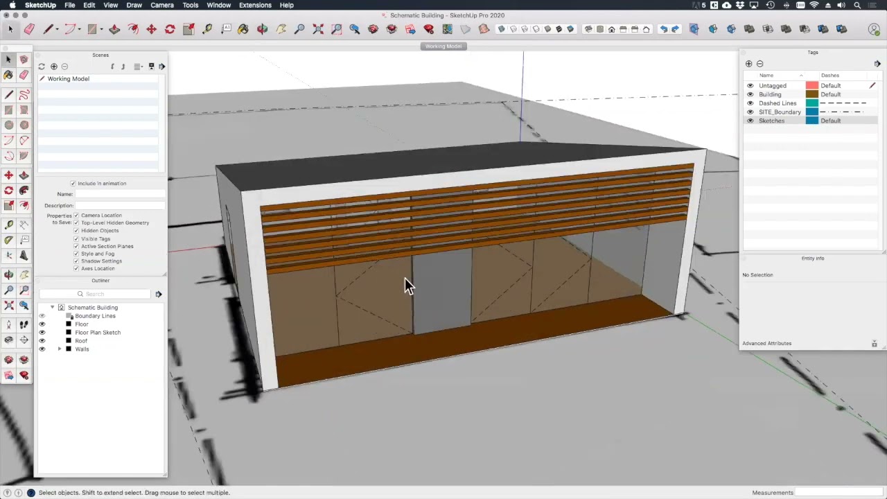 Sketching by Hand in SketchUp - My Hybrid Method - YouTube